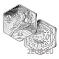 Ranska 10 euroa hopeakolikko 2021 - Marianne - Kesäolympialaiset Tokio 2020 - Pariisi 2024 - 2021