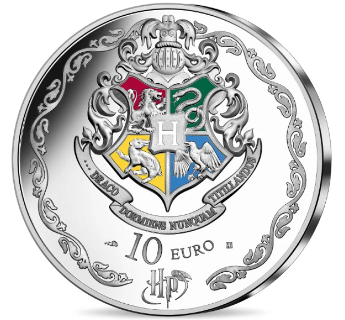 Ranska 10 euron hopeakolikko Proof 2022 - Harry Potter - Albus Dumbledore