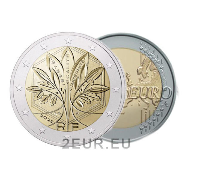 Ranska 2 euroa UNC 2024