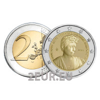 Kreikka 2 euron UNC 2024 - 150 vuotta Constantin Caratheodoryn syntymästä