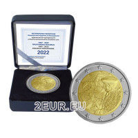 Kreikka 2 euroa proof 2022 - 35 vuotta Erasmus-todistusta