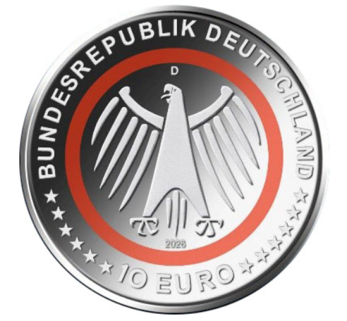 Saksa 10 euroa UNC 2026 - Yhteiskunnan palveluksessa - Hätäpalvelut