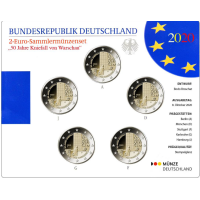 Saksa 2 Eurokolikkosarja BU 2020 - 50 vuotta Kniefall von Warschau - Varsova Genuflection - ADFGJ