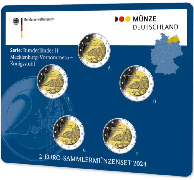 Saksa 2 Eurokolikkosarja BU 2024 - Mecklenburg-Vorpommern - ADFGJ