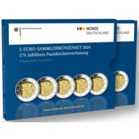 Saksa 2 euron proof 2024 - 175 vuotta Paulskirchen perustuslaista
