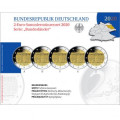 Saksa 2 euron proof 2020 - Brandenburg - Sanssoucin palatsi