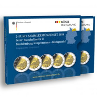 Saksa 2 euron proof 2024 - Mecklenburg-Vorpommern