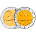 Saksa 2 euroa UNC 2007 - 50 vuotta Rooman sopimus - G - Karlsruhe