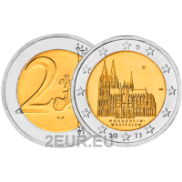 Saksa 2 euroa UNC 2011 - Nordrhein-Westfalen - D - München