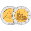 Saksa 2 euroa UNC 2011 - Nordrhein-Westfalen - G - Karlsruhe