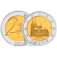 Saksa 2 euroa UNC 2011 - Nordrhein-Westfalen - G - Karlsruhe