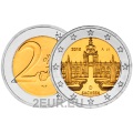 Saksa 2 euroa UNC 2016 - Zwingerin palatsi Dresdenissä - A - Berliini