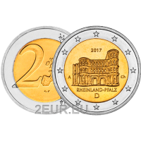 Saksa 2 euroa UNC 2017 - Rheinland-Pfalz - A - Berliini