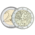 Saksa 2 euron UNC 2019 - 30 vuotta Berliinin muurin murtumisesta - G - Karlsruhe