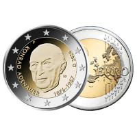 Saksa 2 euroa UNC 2026 - Konrad Adenauer