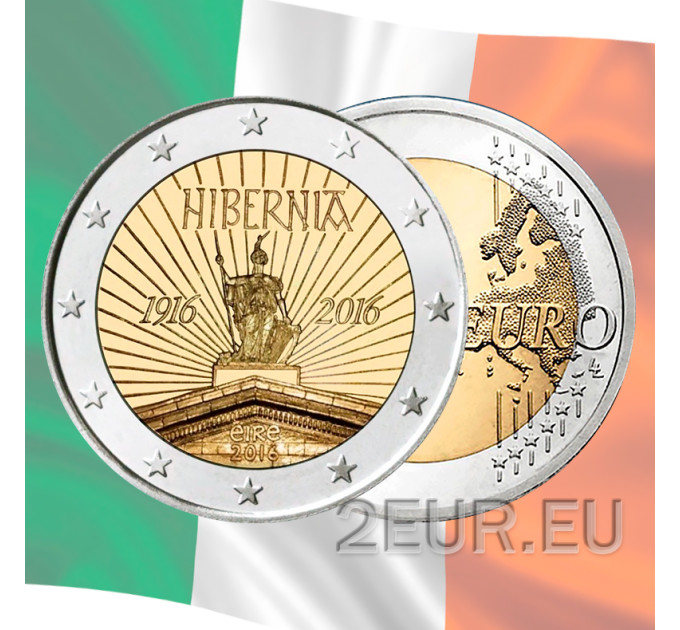 Irlanti 2 euroa UNC 2016 - Irlannin tasavallan julistaminen