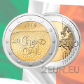Irlanti 2 euroa UNC 2019 - 100 vuotta Dáil Éireannin perustamisesta