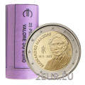 Italia 2 euron UNC rulla 2023 - 150 vuotta Alessandro Manzonin kuolemasta