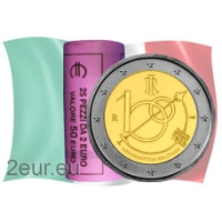 Italia 2 euron UNC rulla 2023 - 100 vuotta Italian ilmavoimista
