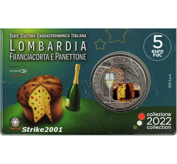 Italia 5 euro 2021 - 