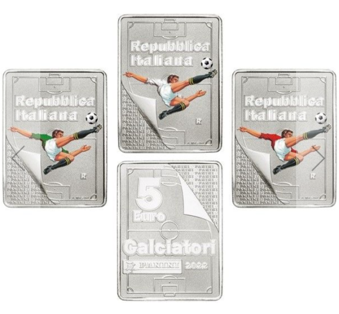 Italia 5 euron hopea BU 2021 - ALPPIEN MAAILMANMESTARI