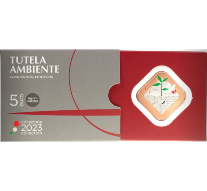 ITALIA 5 EURO BU 2023 - Ympäristönsuojelu Italian perustuslaissa