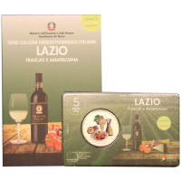 ITALIA 5 EURO BU 2023 - Italialainen ruoka- ja viinikulttuuri - Veneto - Frascati ja Amatriciana