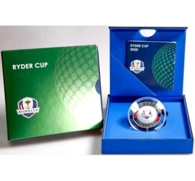 Italia 5 euron hopea BU 2023 - Ryder Cup - Rooma