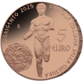 ITALIA 5 EURO BU 2025 - Italian kulttuuripääkaupungit - Agrigento