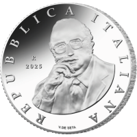 Italia 5 euroa Proof 2025 - 100 vuotta Giovanni Spadolinin syntymästä