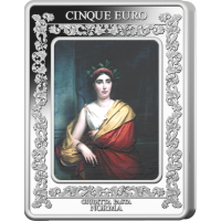 Italia 5 euron hopea PROOF 2025 - Italialainen ooppera - La Scala -teatteri - Bellinin Norma