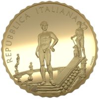 Italia 10 euron kultaa PROOF 2024 - Italian suihkulähteet - Fontana Pretoria - Palermo