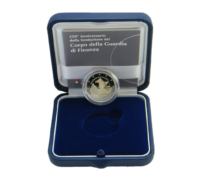 Italia 2 euron Proof 2024 - 250 vuotta talousvartijaa