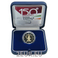 Italian 2 euron proof 2021 - 150 vuotta Rooman kaupungin julistamisesta Italian pääkaupungiksi