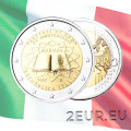 Italia 2 euron UNC 2007 - Rooman sopimuksen 50 vuotta