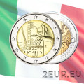 Italia 2 euro UNC 2009 - Louis Braillen syntymän 200-vuotispäivä