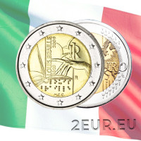 Italia 2 euro UNC 2009 - Louis Braillen syntymän 200-vuotispäivä