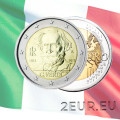Italia 2 euron UNC 2013 - Giuseppe Verdin syntymän 200 vuotta