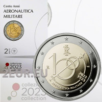 Italia 2 euron BU 2023 - 100 vuotta Italian ilmavoimista