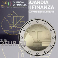 Italia 2 euron BU 2024 - 250 vuotta talousvartijaa