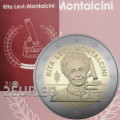Italia 2 euron BU 2024 - Rita Levi-Montalcini