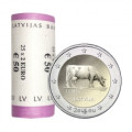 Latvia 2 euroa UNC rullaa 2016 - Latvian maatalous