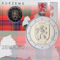 Latvia 2 euroa BU 2017 - Kurzeme  