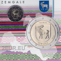 Latvia 2 euroa BU 2018 - Zemgale  