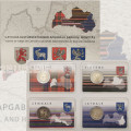 Latvia 2 euroa BU 2016 - 2018 - Latvian alueet 2016 - 2018  