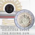 Latvia 2 euroa BU 2019 - The Rising Sun 