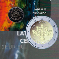 Latvia 2 euroa BU 2020 - Latgalian keramiikka 