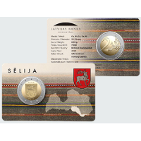 Latvia 2 euroa BU 2025 - Sēlija