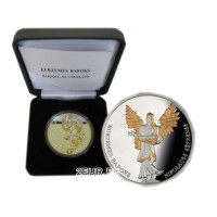 Latvia 5 euron hopea proof 2014 - Kurinmaan barokki