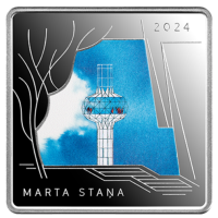 Latvia 5 euron hopea proof 2024 - Rakentamaton rakentaminen